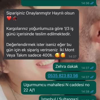 Yasmin Giyim (yasmin_giyinn) Sipariş Sonrası Mağduriyet Ve Çözüm Arayışı