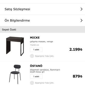 IKEA Ve Kargoist Yapılmayan Teslimat
