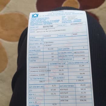 İzmir Büyükşehir Belediyesi Su Faturası Yüksek Gelmesi