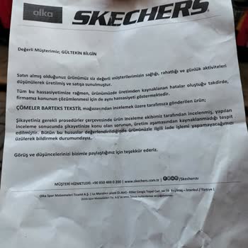 Skechers Bot Su Aldı