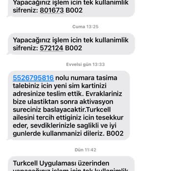 Turkcell Online Hat Taşıma Başvurusu Aktivasyon Sorunu