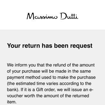 Massimo Dutti İade Sürecinde Yaşanan Mağduriyet