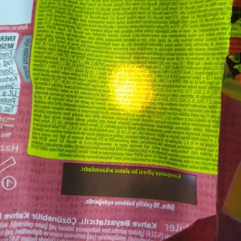 Nescafe 10'lu Pakette Şifrenin Silik Çıkması