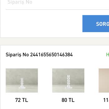 English Home Siparişim Gönderilmedi, İade Sorunu Yaşıyorum