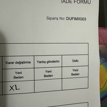 Mango Zamdan Dolayı Değişim Yerine Bilgim Dışında İade Yaptı