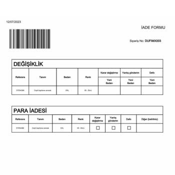 Mango Zamdan Dolayı Değişim Yerine Bilgim Dışında İade Yaptı