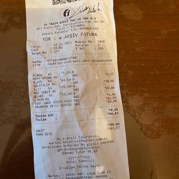 Tarım Kredi Kooperatif Market Küçük Gramajları Fazla Tartıyorlar Ucuz Deyip Daha Pahalıya Satıyorlar