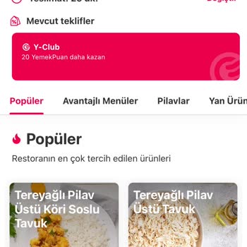Yemek Sepeti Joker Uygulaması