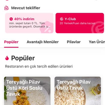 Yemek Sepeti Joker Uygulaması