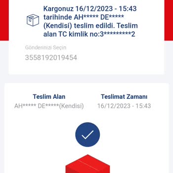 Aras Kargo Teslim Edildi Gözüküyor Ama Teslim Edilmedi