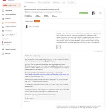 Hepsiburada Aldığım İphone 15 Kargoya Verildikten Sonra Siparişi İptal Ettiler.