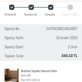 Madame Coco Siparişimin Ulaşmaması Ve Müşteri Hizmetlerine Ulaşamamam