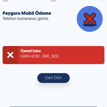 Midasbuy Mobil Ödeme Genel Hata Error Sorunu