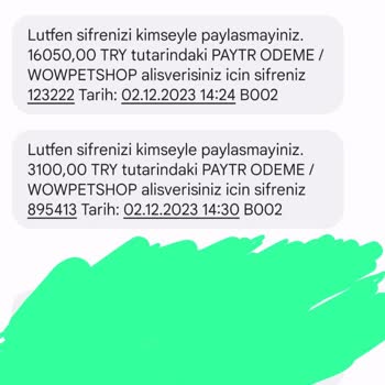 Wow Petshop Siparişlerim Elime Ulaşmadı