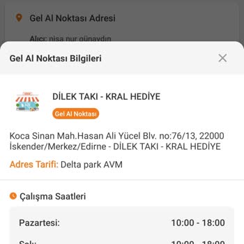 Trendyol Siparişimi Getirmeyip İade Etti