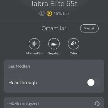 Jabra Elite 65 T Arızalı Kulaklık