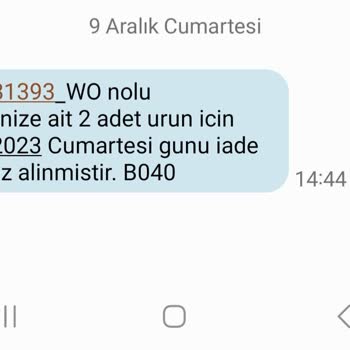 Colin's Para İadesi