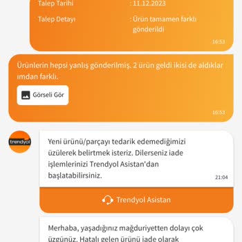 Trendyol Siparişim Elime Ulaşmadı Para İadesi Sağlanmadı