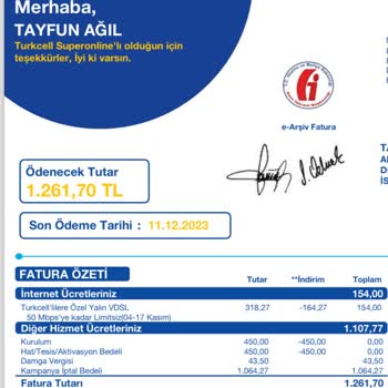 Turkcell "Kampanya İptal Bedeli" 15günlük Cayma Hakkı