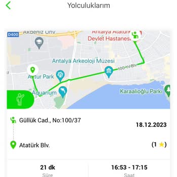 Martı Tag Fazla Para İsteyen Sürücü