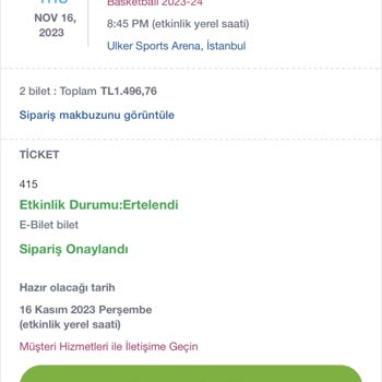 Viagogo Bilet İadesi Veya Değişimi Veya Tekrar Satışı