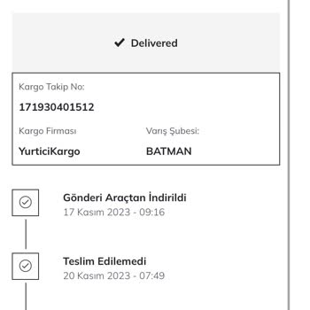 DeFacto 30 Gün İade