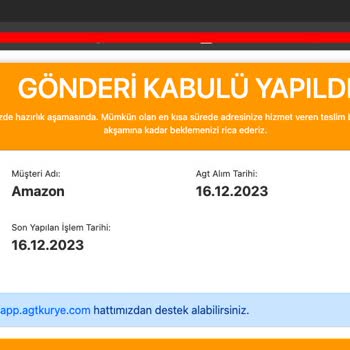 Amazon Ürünü Teslim Etmiyor