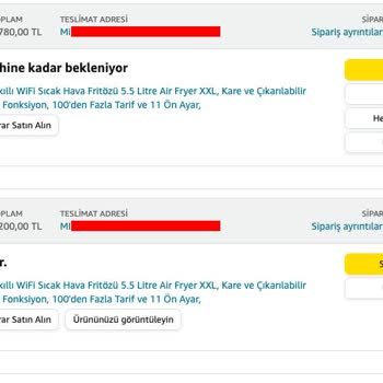 Amazon Ürünü Teslim Etmiyor