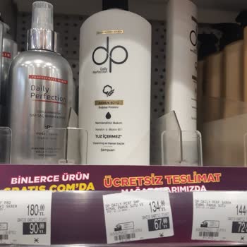 DP Şampuan Gramaj Düşük Fiyat Uçuk...