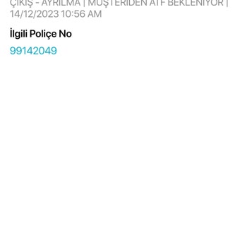 Türkiye Sigorta BES İptal Edilmiyor