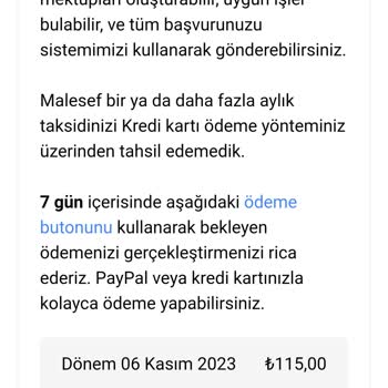 Cvmaker.com'un Haksız Ücret Talebi