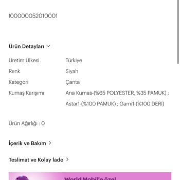 İpekyol'dan Aldığım Çanta İle İlgili Sorun Yaşıyorum!