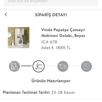 Vivense Siparişin Hazırlanmaması Ve Teslim Edilmemesi