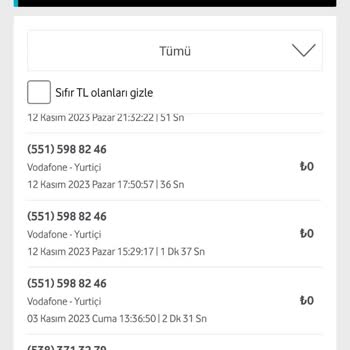 Vodafone Kullanmadığım Halde Yurt Dışı Kullanım Bedeli Faturası