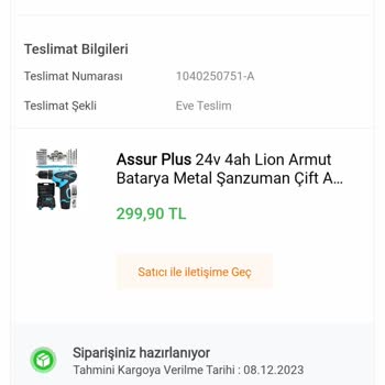 Koçtaş Kargo - Sipariş Gecikmesi
