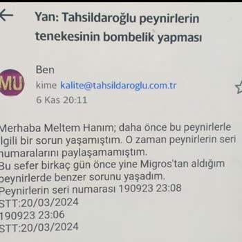 Tahsildaroğlu Peynirlerin Bombe Yapması