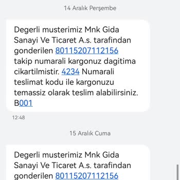 Sürat Kargo Ürünü Teslim Etmeyip İade Oluşturması Mağduriyeti