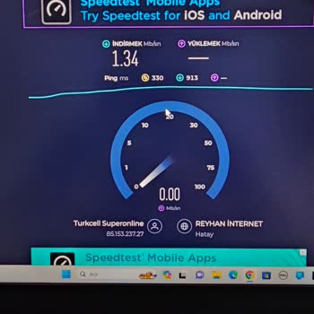 Turkcell Hız Problemi Sorunu. İnternet 1-2 Megabit Aralığında