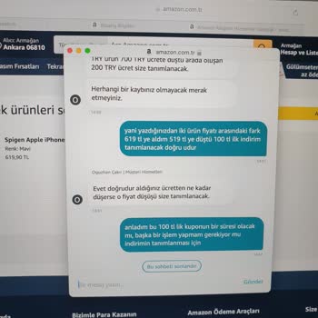 Amazon Yatırılması Gereken Hediye Kuponu Yatmadı