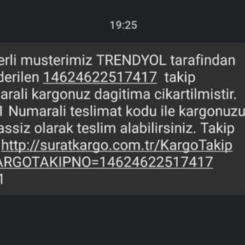 Trendyol Kargom Elime Ulaşmıyor