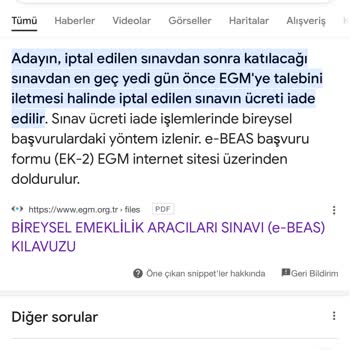 Emeklilik Gözetim Merkezi Sınav İptal Ve Talep