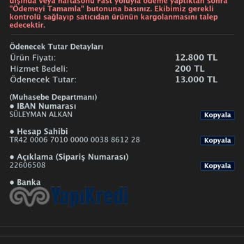 Sahibinden Güven Sorunu: Ödeme Yapıp Ürün Alamadım