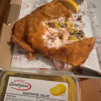 Schnitzel Landmann Ataşehir Çiğ Tavuk