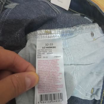 LC Waikiki Jean Bedeni Yanlış