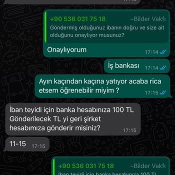 Finans Kuruluşları Adıyla Dolandırıcılık Bilder Vakfı (Burs Başvurusu) Tuhaf Taleplerle Karşılaştım
