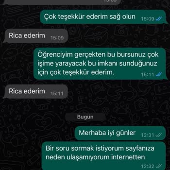 Finans Kuruluşları Adıyla Dolandırıcılık Bilder Vakfı (Burs Başvurusu) Tuhaf Taleplerle Karşılaştım