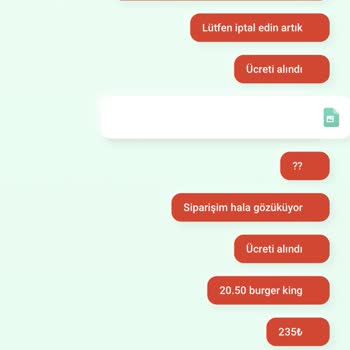 Tıkla Gelsin Parayı Alıp Siparişi İptal Etmedi