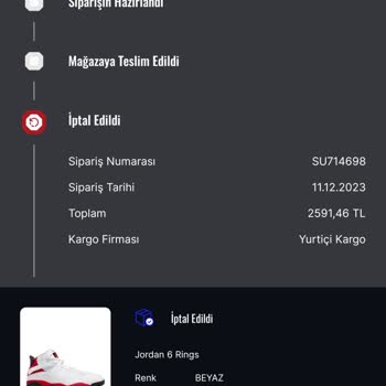 Sneaks Up İptal Ürün Para İadesi!