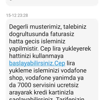 Vodafone KVKK Kurallarına Uymuyor