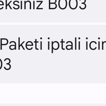 Vodafone Durdurma Özelliği Hatası